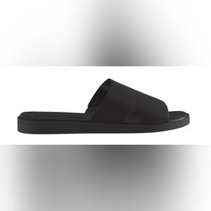 🥂 CLAVIN KLEIN ETHAN MEN'S FAUX LEATHER SLIP-ON SLIDES 🥂